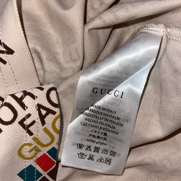 GUCCI NORTH FACE POLO SHIRT - Picture 2 of 6